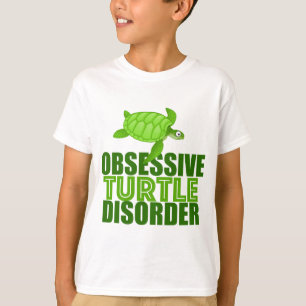 Funny Obsessief Turtle Disorder T-shirt