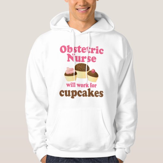 Funny Obstetric Neurse Hoodie (Voorkant)