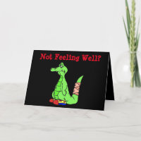 Funny Obtenez Bonne Carte Avec Alligator