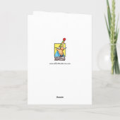 Funny Obtenez Bonne Carte De Voeux (Dos)