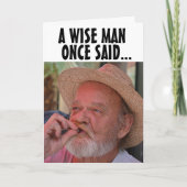 FUNNY OBTIENT UNE CARTE D'ANNIVERSAIRE POUR LUI (Devant)