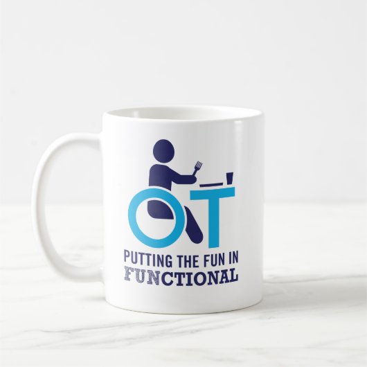 Funny Occupational Therapist OT Koffiemok (Links)