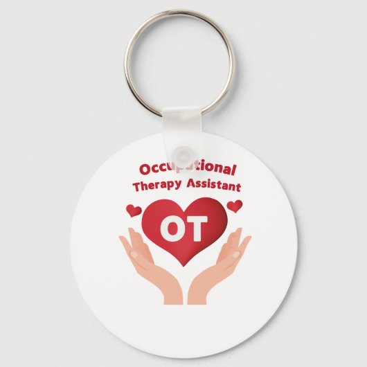 Funny Occupational Therapy Assistant Gift Sleutelhanger (Voorkant)