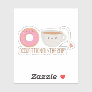 Funny Occupational Therapy O-Tea Sticker