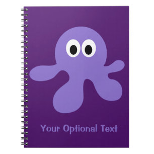 Funny Octopus aangepast notitieboek