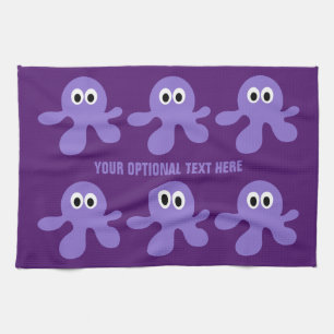 Funny Octopus aangepaste handdoeken
