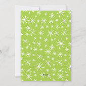 Funny Octopus Kerstmis Feestdagenkaart (Achterkant)