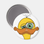 Funny Odd Duck Cartoon Magneet (Voorkant / Achterkant)