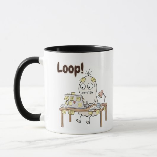 Funny Office Humor Mug - Loop (Gauche)
