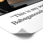 Funny Office Humor Poster "Weird Boss" (Hoek)