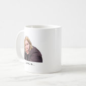 Funny Office Meme Productivity Coffee Mug Gift (Devant gauche)