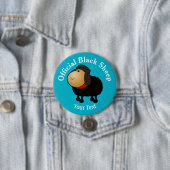 Funny Official Black Sheep Button (In situ)