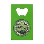 Funny Official Irish Drinking Team Wallet Opener (Devant)