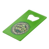 Funny Official Irish Drinking Team Wallet Opener (Devant Angle)