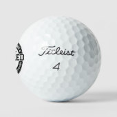 Funny officieel met pensioen 2023 golfballen (Logo)