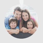 Funny Oh Deer 2020 Foto Ornament (achterkant)