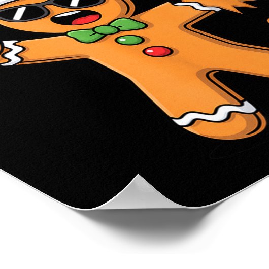 Funny Oh Snap 67 Six Seven Meme Gingerbread Man Poster (Hoek)