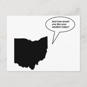 Funny Ohio Briefkaart