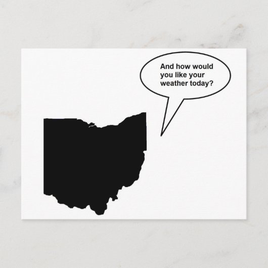 Funny Ohio Briefkaart (Voorkant)