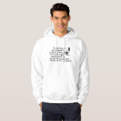 Funny Old Age Twitter Bird Pigeon Hoodie (Voorkant volledig)