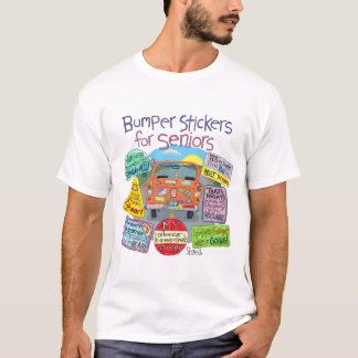 Funny Old Geezer Retirement Kaart - Bumperstickers T-shirt