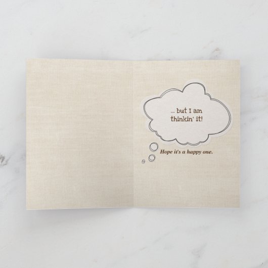 Funny Old Goat for 73rd Birthday Card Kaart (Binnen)