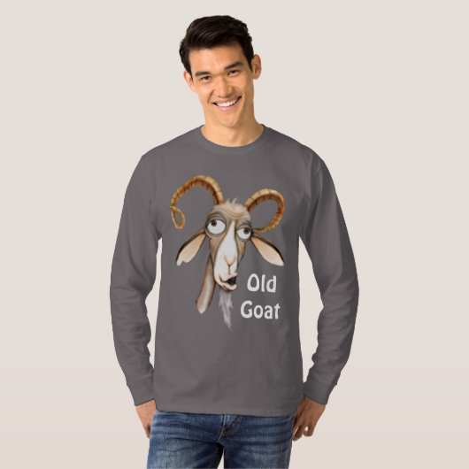 Funny Old Goat T-shirt (Voorkant volledig)