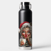 FUNNY OLD LADY ALL READY FOR THE HOLIDAYS WATERFLES (Voorkant)