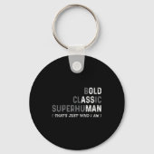 Funny Old Man Saying Gag Dad Father's Day Birthday Sleutelhanger (Voorkant)