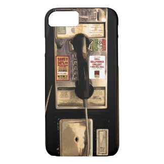 Funny Old Pay Phone iPhone 8/7 Hoesje