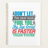Funny Old Runner - Snellere Leeftijdsgroep aan het Planner (Voorkant)