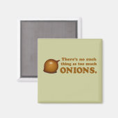 Funny Onions Magneet (Voorkant / Achterkant)