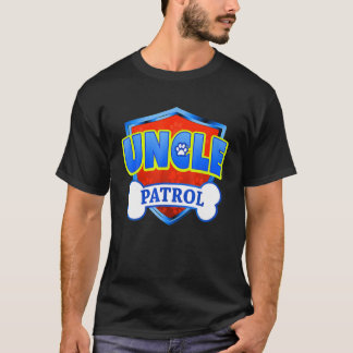 Funny oom Patrol - Dog Mam, pap voor mannen vrouwe T-shirt
