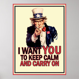 Funny oom Sam Poster