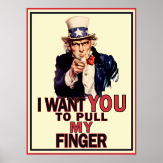 Funny oom Sam Poster