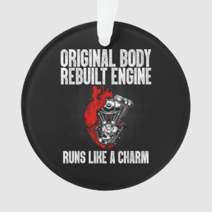 Funny Open Heart Chirurgie Récupération Survivant 