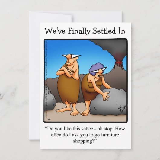 Funny Open House Party-uitnodigingen Kaart (Voorkant)