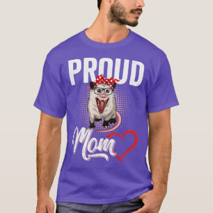 Funny Opossum Proud Mam  Possum T-shirt