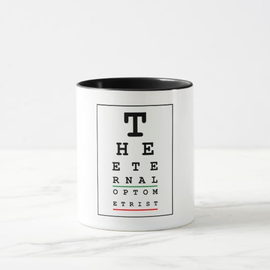 Funny Optician Mok (Midden)