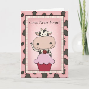 Funny Organic Birthday Wish Kaart