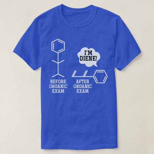 Funny Organic Chemistry T-shirt (Design voorkant)