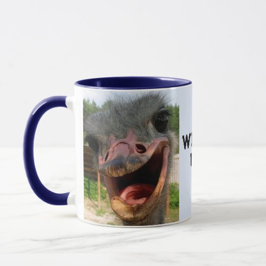 Funny Ostrich Bird Photo What's Up Mok (Links)