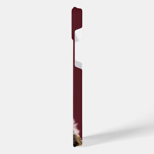 Funny Ostrich coque iphone Couleur et texte person (Côté gauche)