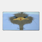 Funny Ostrich George en de Cute Ladybug Bureaumat (Voorkant)