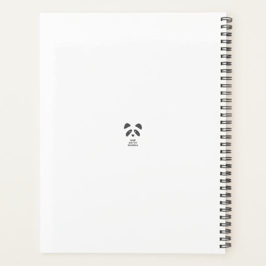 Funny Ostrich George en de Cute Ladybug Planner (Achterkant)