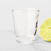 Funny Ostrich Shot Glass - Cheers Shot Glas (Links)