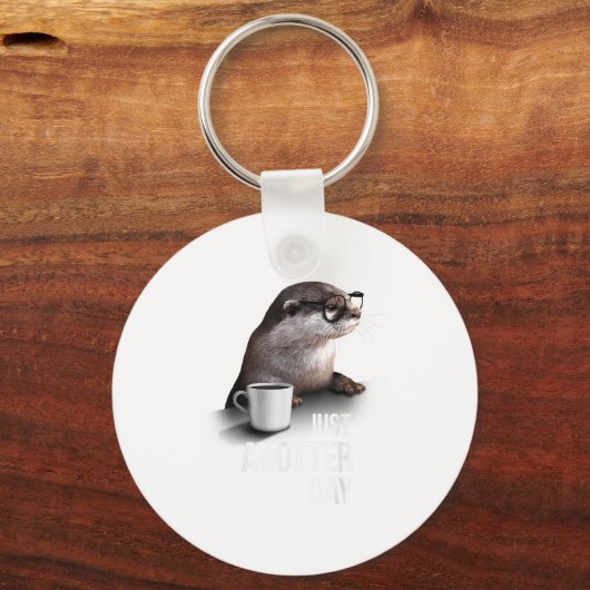 Funny Otter - Just Anotter Day For Otter Lover  Sleutelhanger (Voorkant)