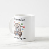 Funny Otter Nap Time Mug - Viral Mindset Coffee Cu (Devant gauche)