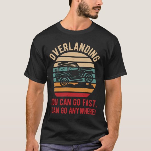 Funny Overlanding T-shirt (Voorkant)
