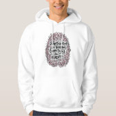 Funny "Overthinking Everything Since Forever" Hoodie (Voorkant)